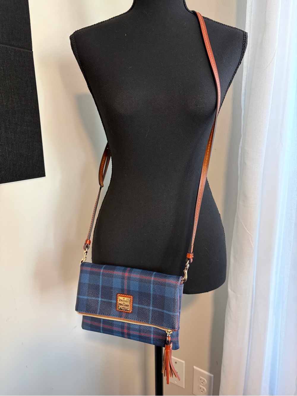 Dooney & Bourke tartan crossbody